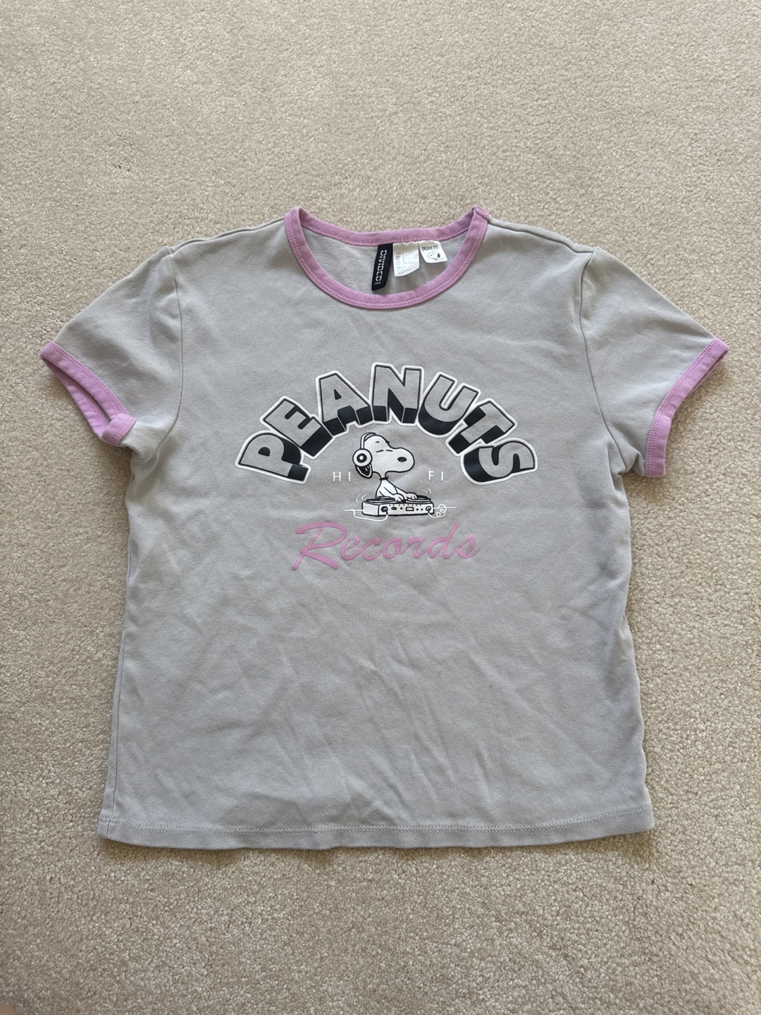 H&M Divided Peanuts Tee