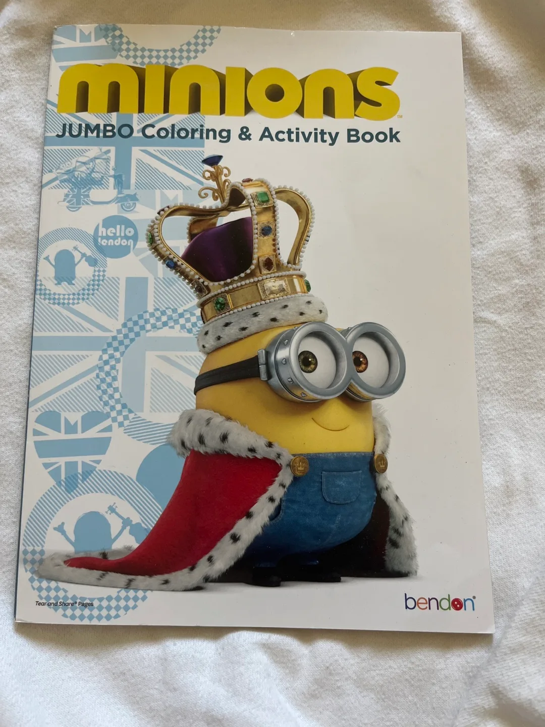 Minions Jumbo Coloring & Activity Book thumbnail