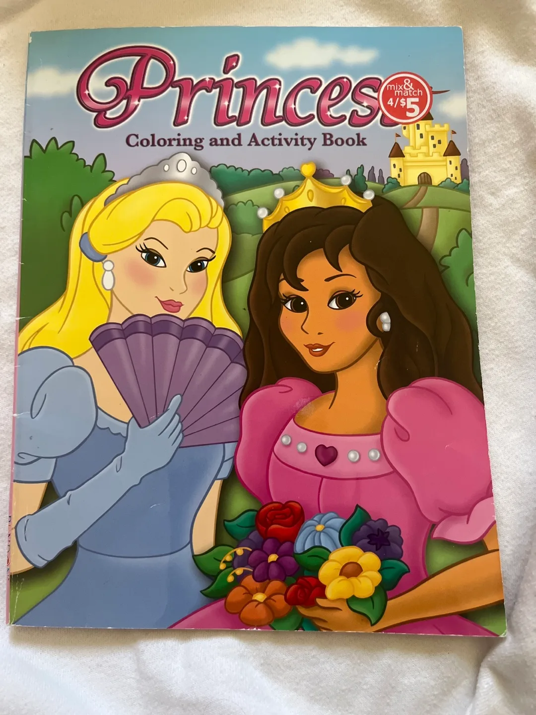Princess Coloring and Activity Book thumbnail