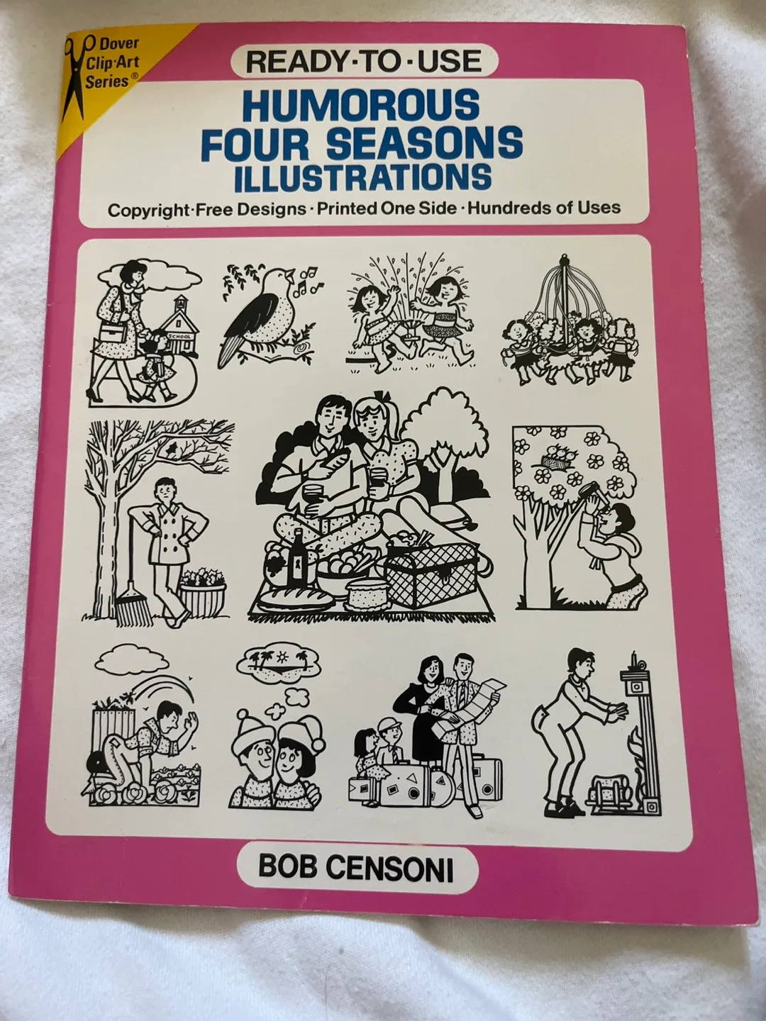 Ready-to-Use Humorous Four Seasons Illustrations by Bob Censoni thumbnail