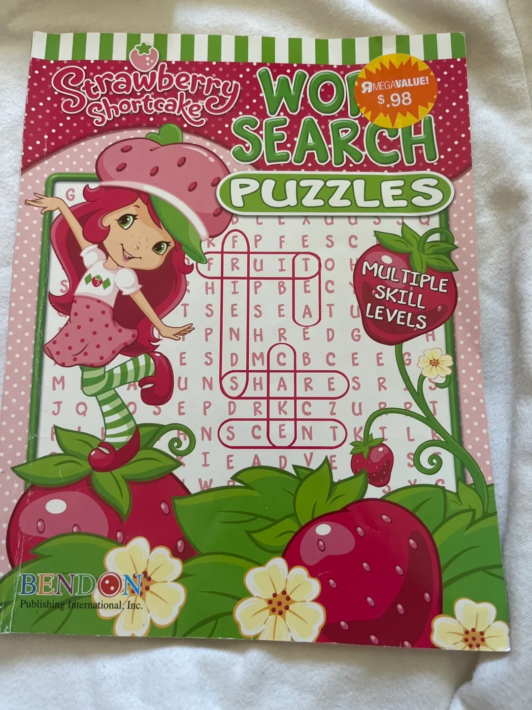 Strawberry Shortcake Word Search Puzzles thumbnail