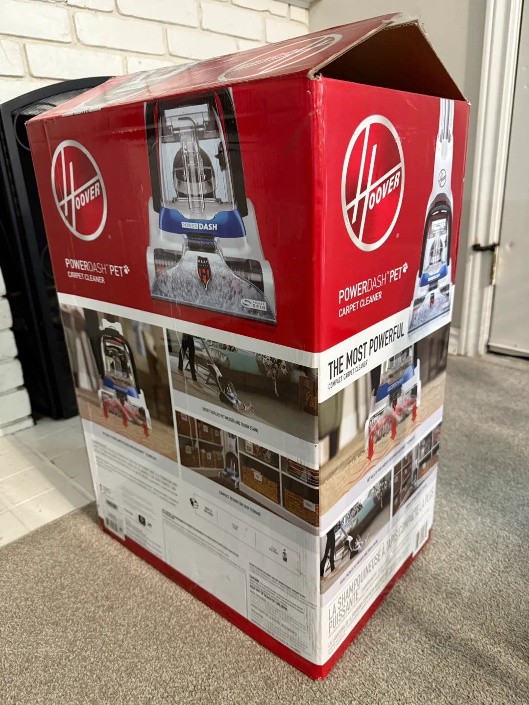 NEW Hoover Compact Carpet Cleaner w/ Shampoo image indicator(8)