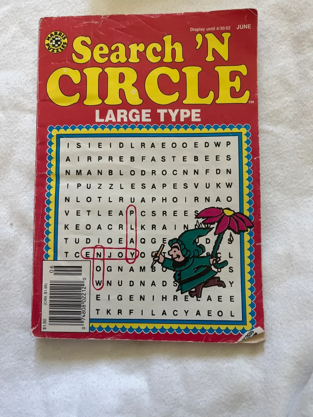 Search 'N Circle Large Type Puzzle Book thumbnail