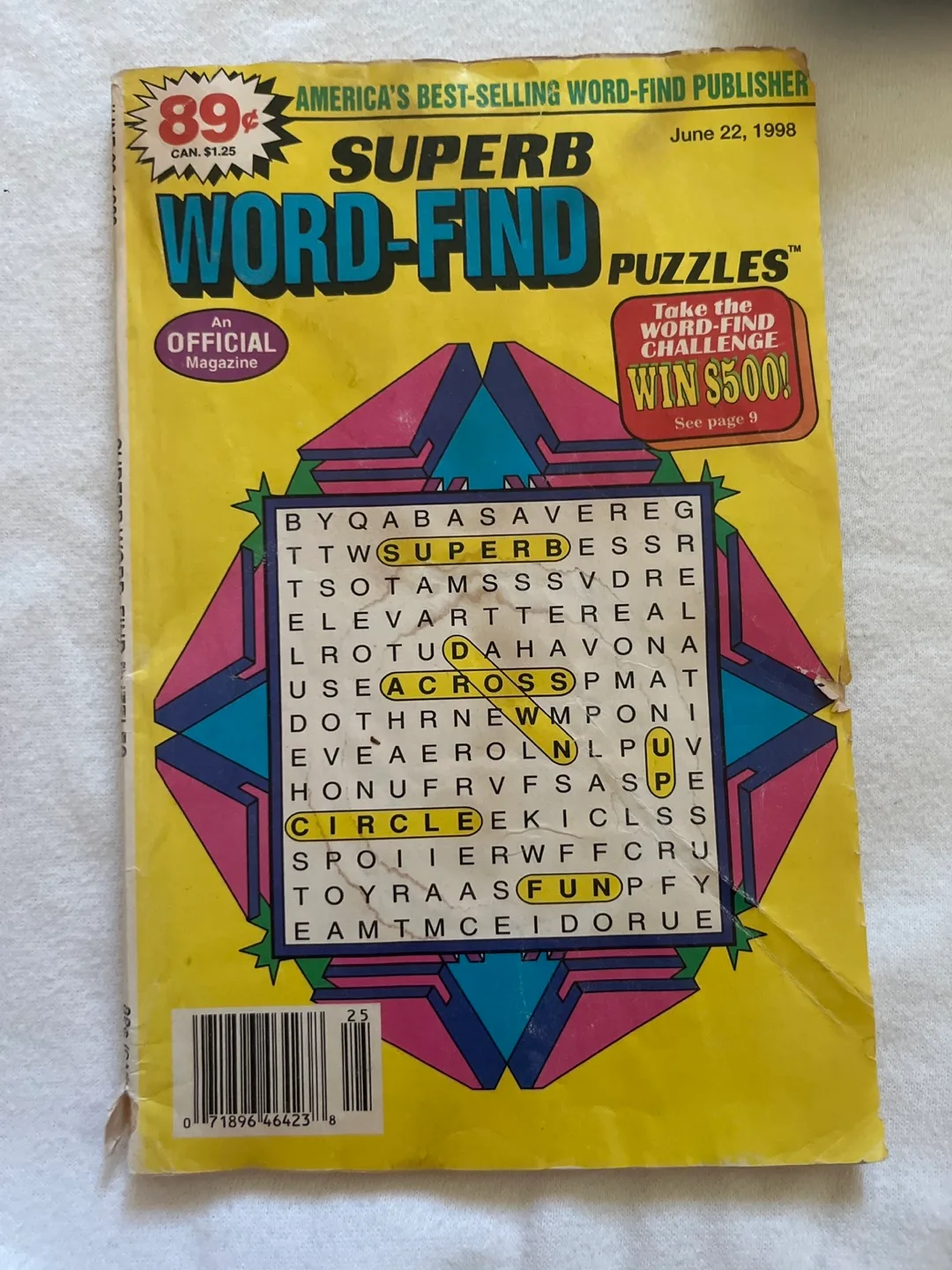 Superb Word-Find Puzzles Magazine thumbnail