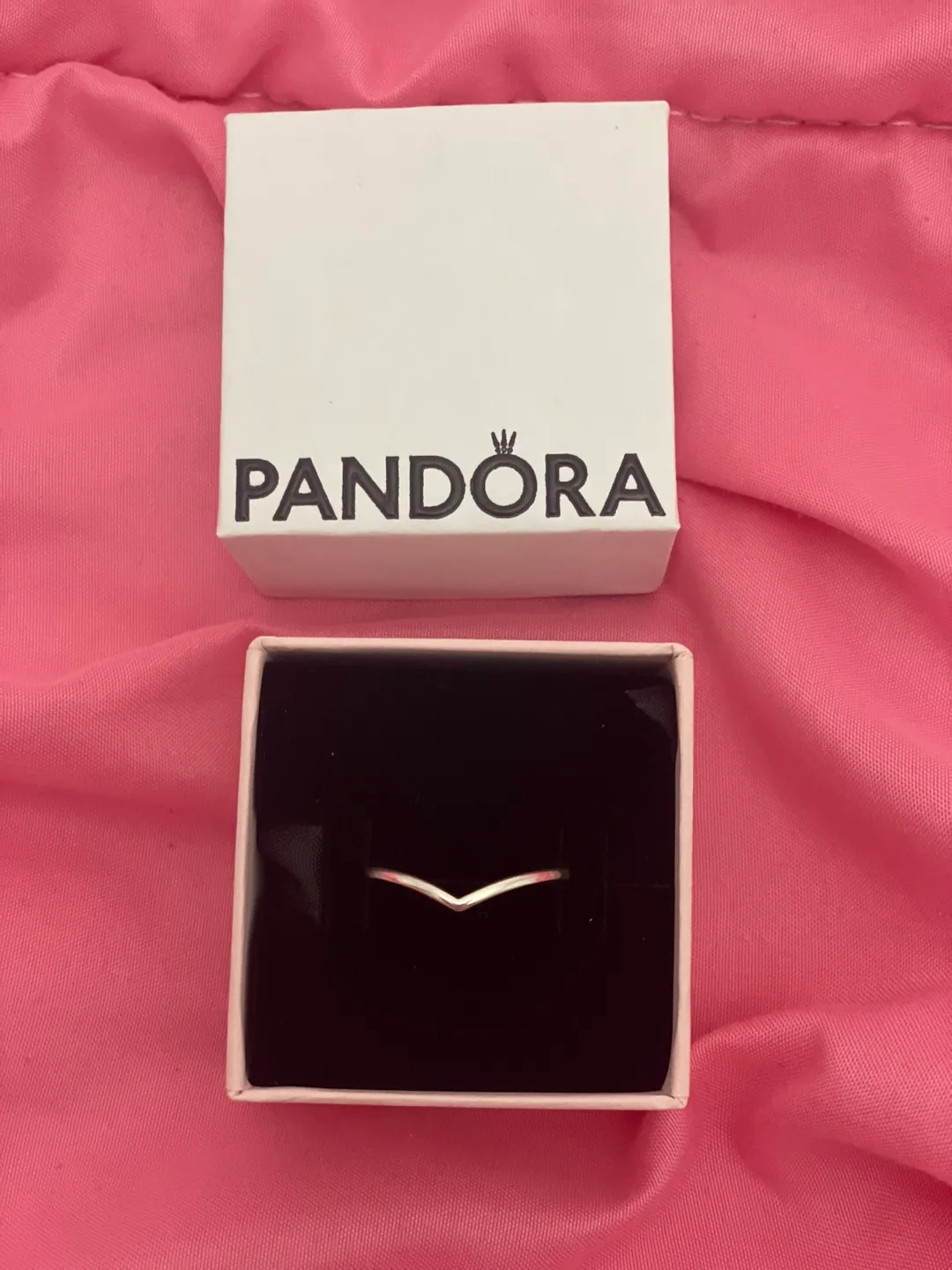 Pandora Wishbone Ring with Box thumbnail