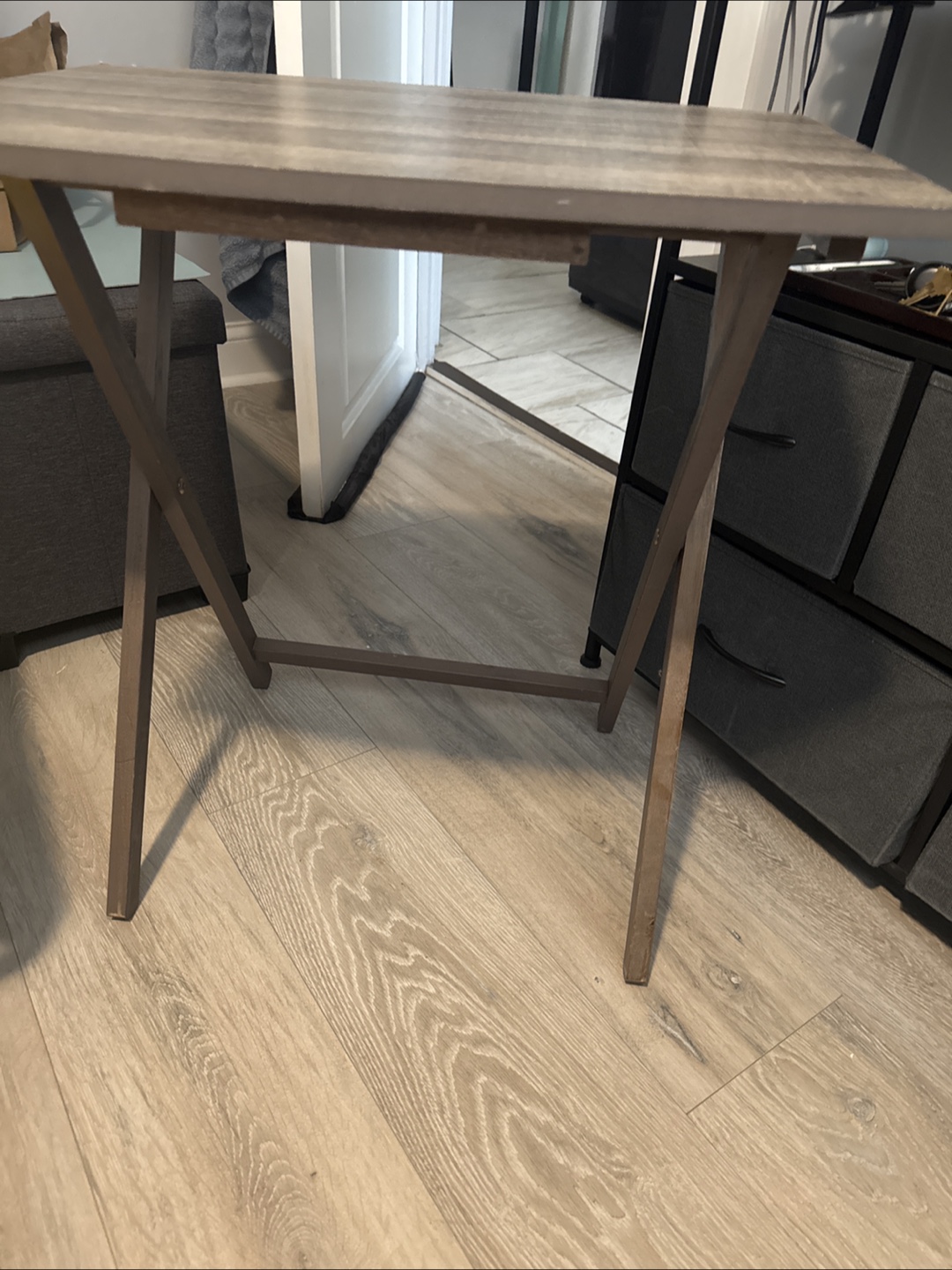 Folding Table - Wood Grain - photo 2