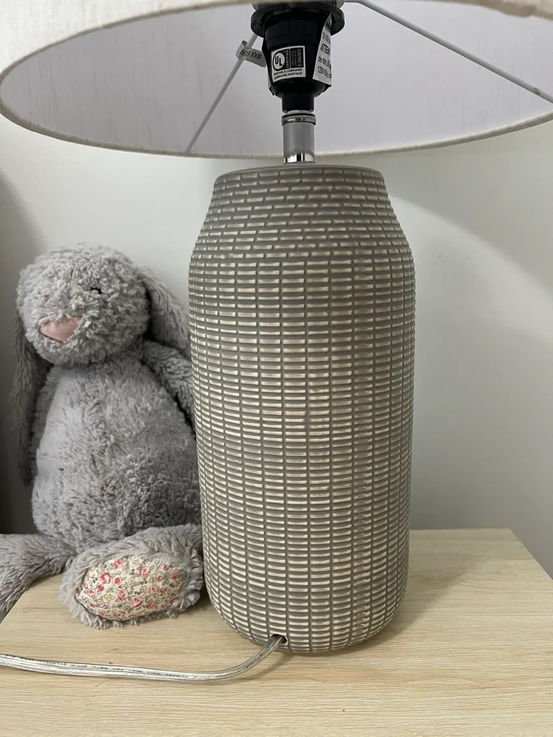 Table Lamp with Textured Base image indicator(3)