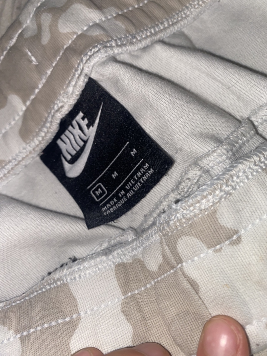 Camo Nike Tech Pants - Size M - photo 3
