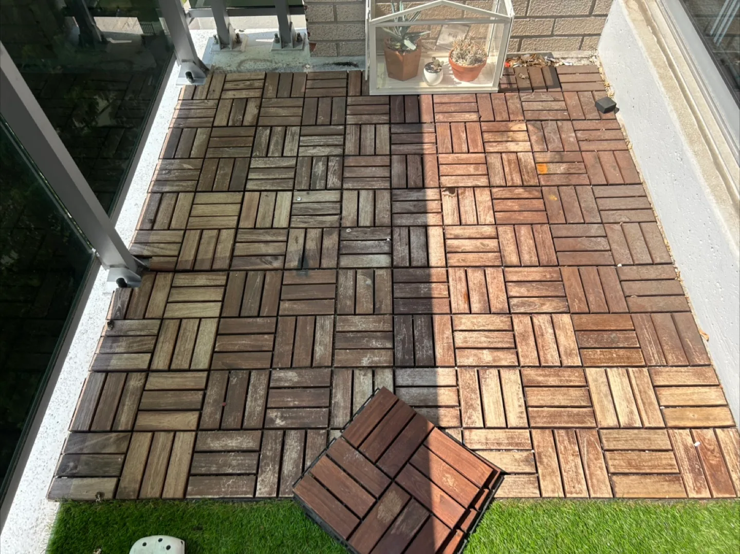 IKEA wooden Deck tiles thumbnail