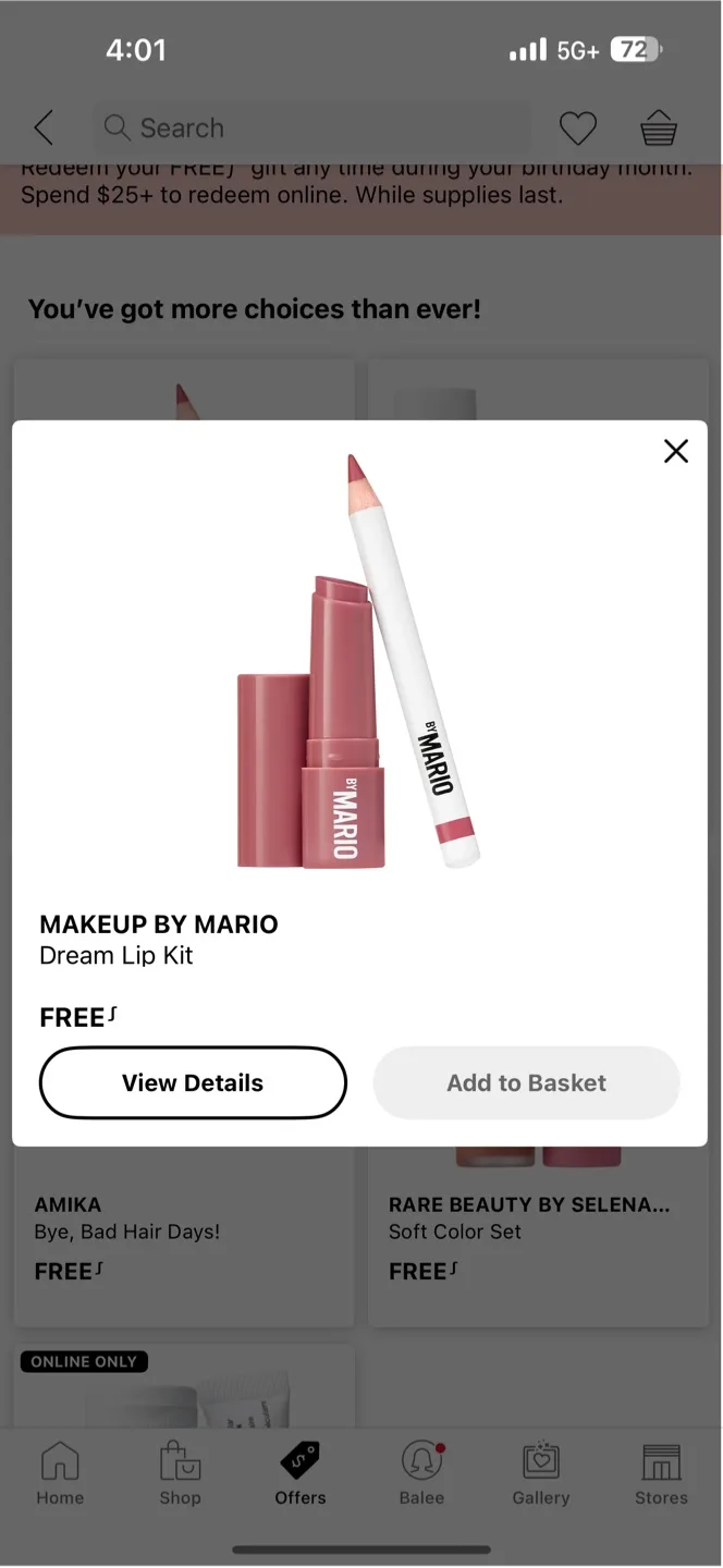 Makeup By Mario Dream Lip Kit thumbnail