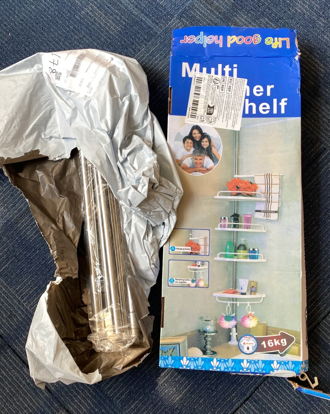 Life Good Helper Multi Corner Shelf - NEW thumbnail