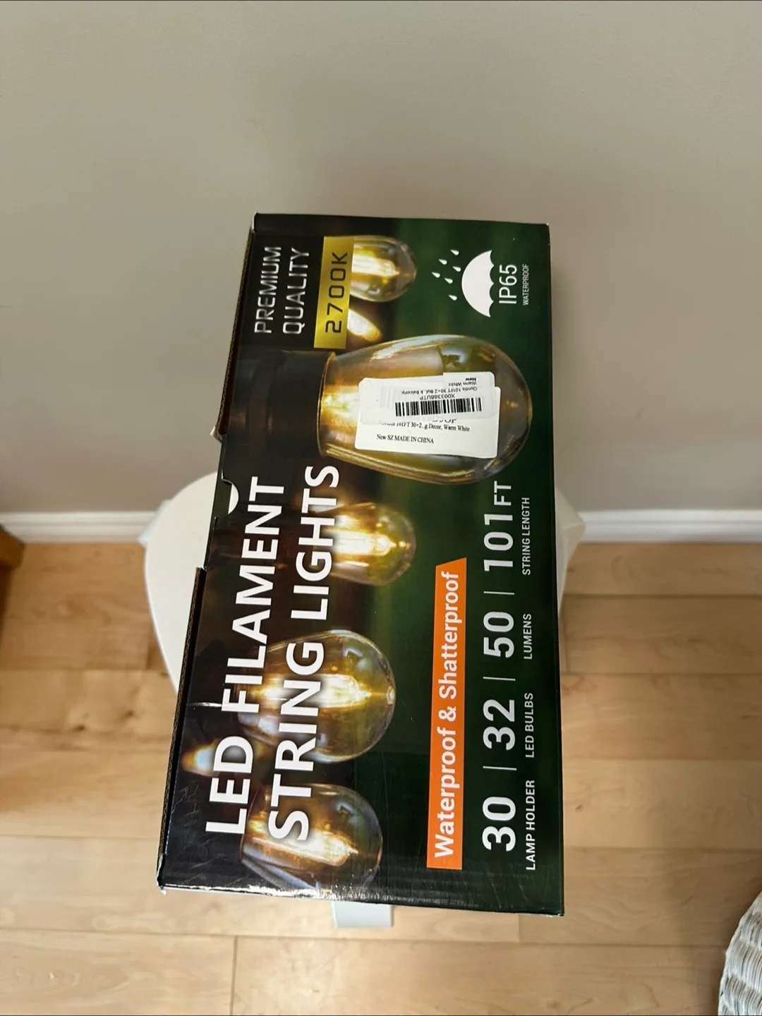 LED Filament String Lights - 101ft image indicator(2)