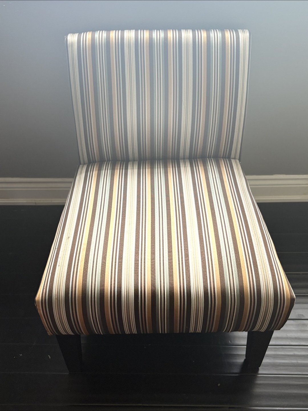 Striped Accent Chair - photo 2