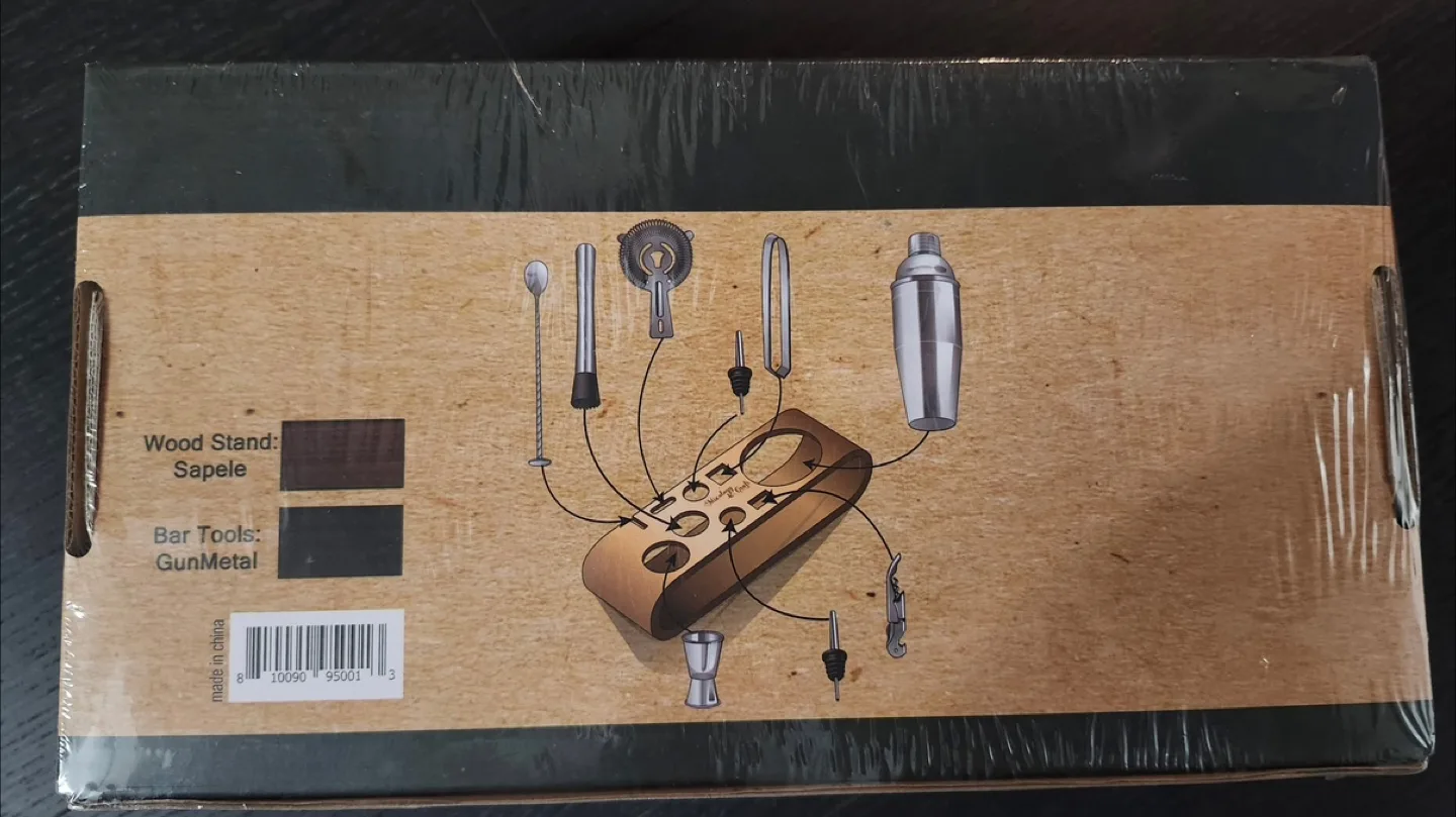 New Mixology & Craft 10-Piece Bartender Kit with Stand image indicator(2)