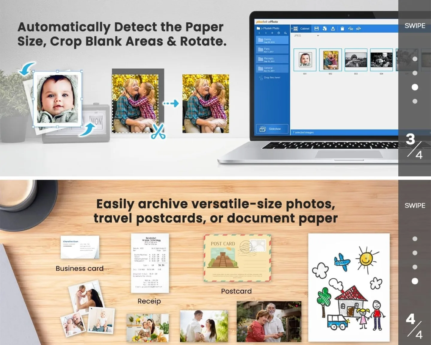 Photo Scanner - Scans photos in seconds, archive decades of phot image indicator(3)