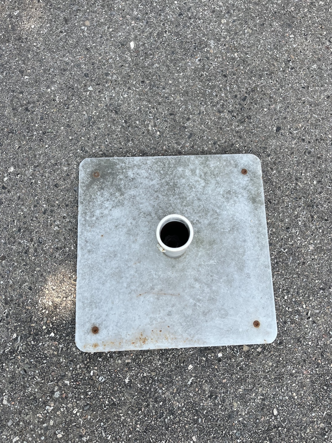 Outdoor Metal Patio umbrella base (from Gluckstein set) - photo 2
