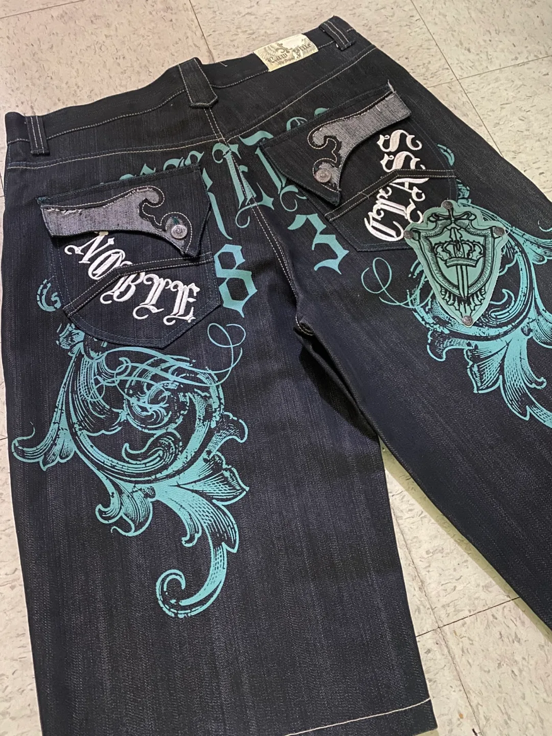 Raw Blue Jorts deadastock thumbnail
