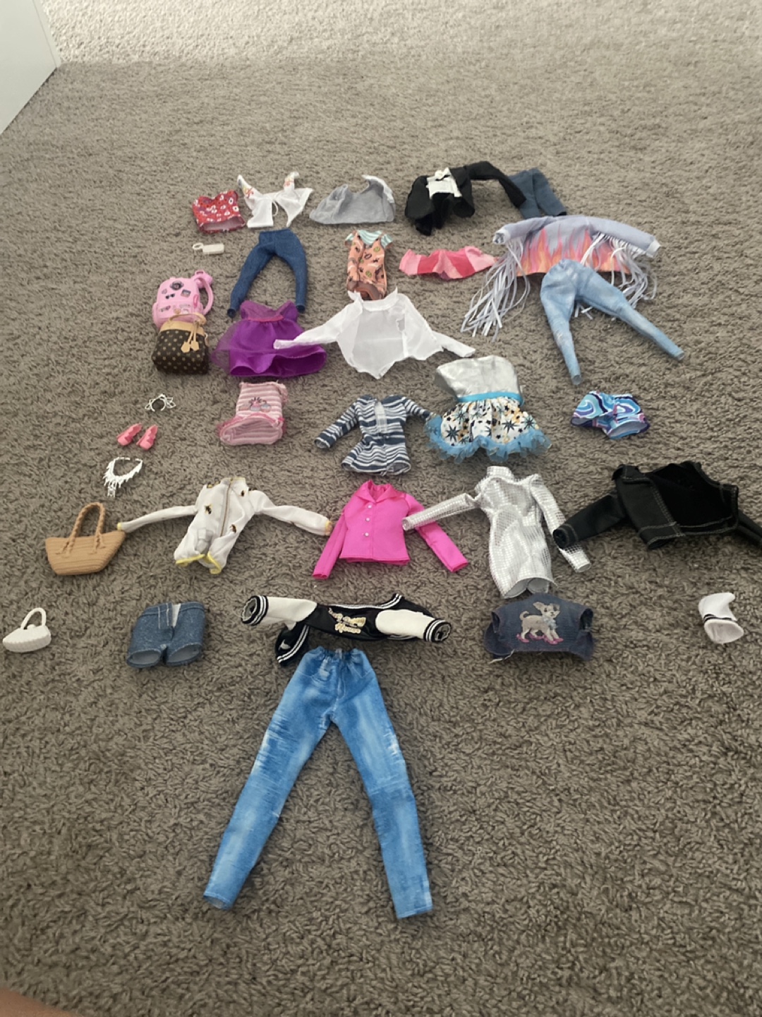 Barbie Doll Clothing Lot