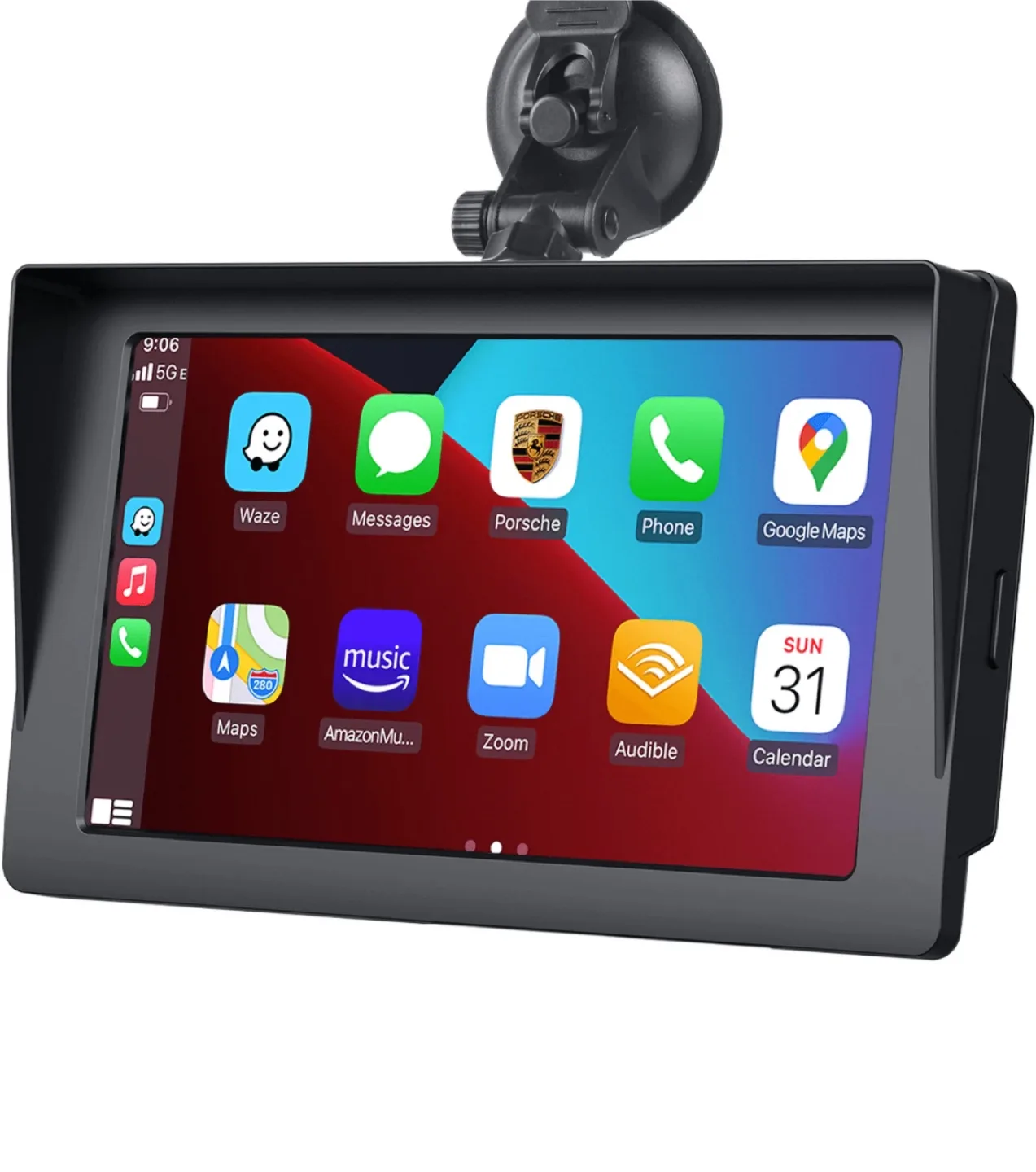 Lamtto RC04 7'' Wireless Apple Carplay & Android Auto for thumbnail