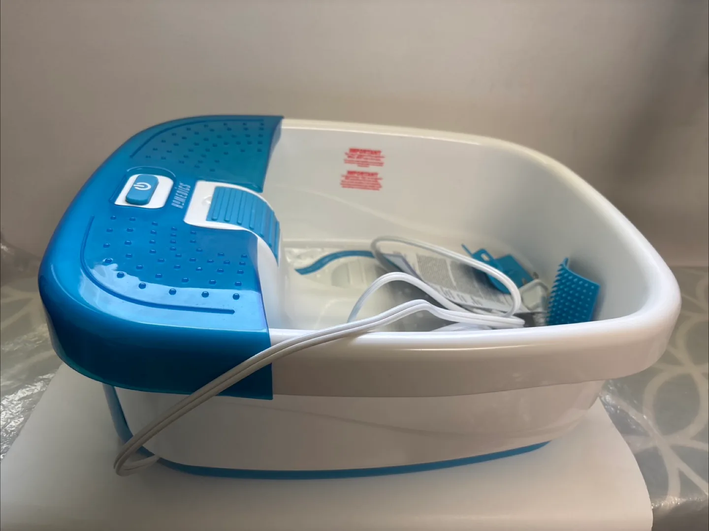 Homedics Bubble Bliss Deluxe Foot Spa with Heat image indicator(3)