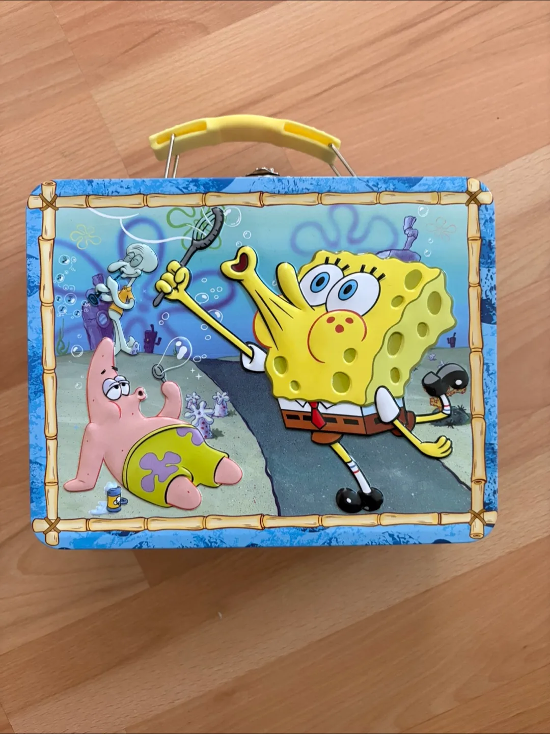 Spongebob Squarepants 2008 Metal Collector Lunchbox thumbnail