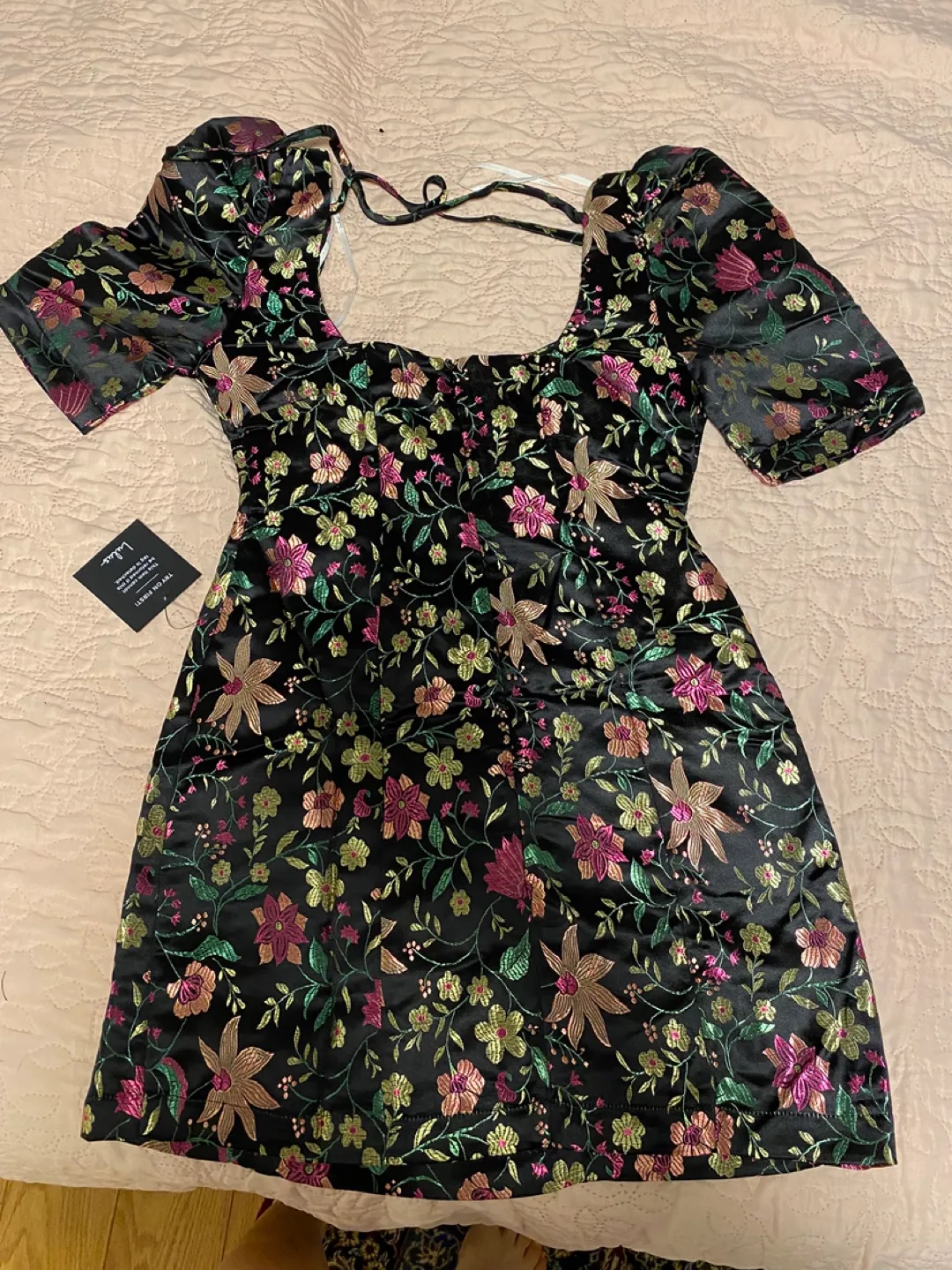 Lulus Floral Mini Dress thumbnail