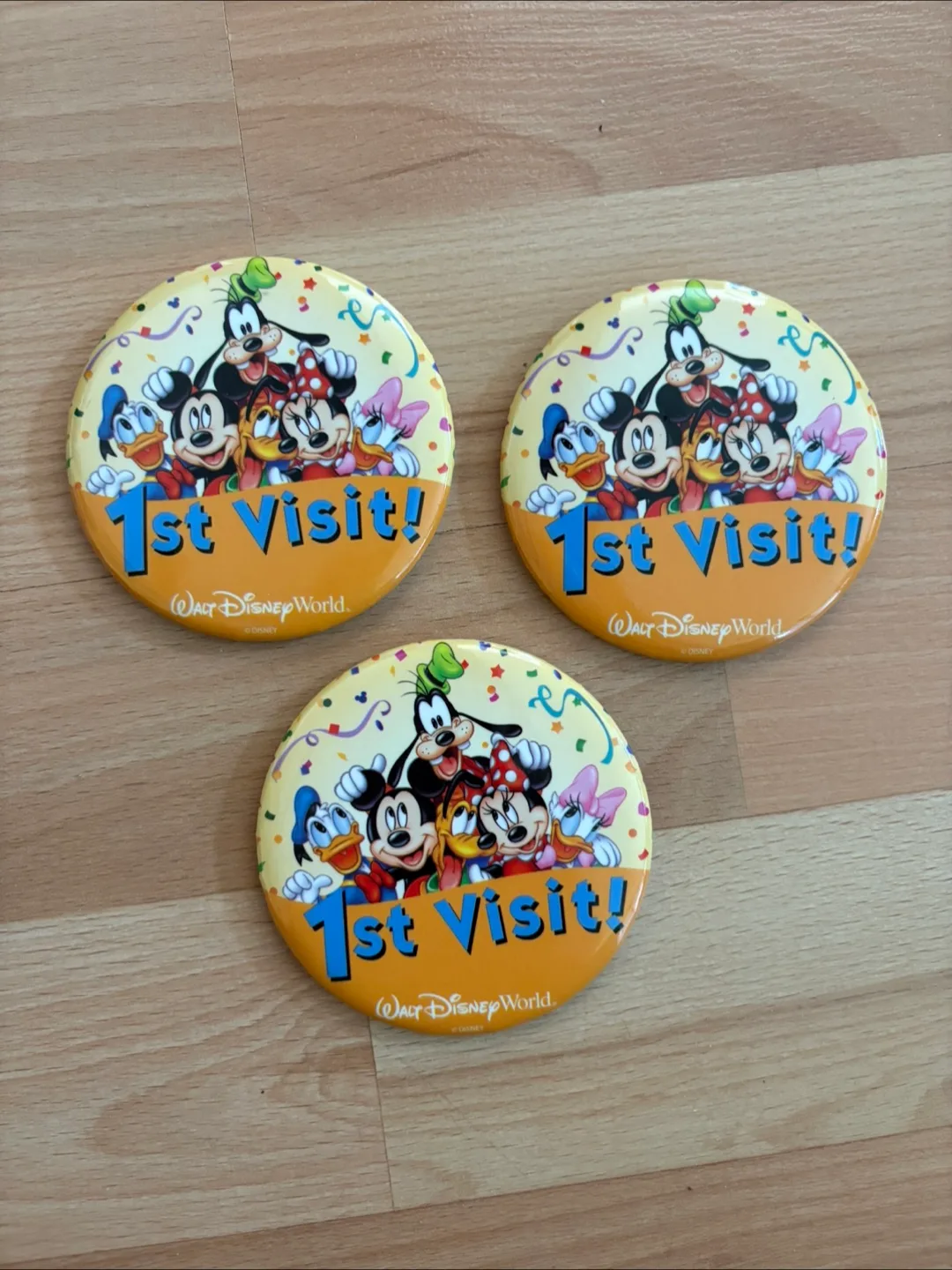 Buttons Walt Disney World - Buttons $5 each or all 3 for $12 thumbnail