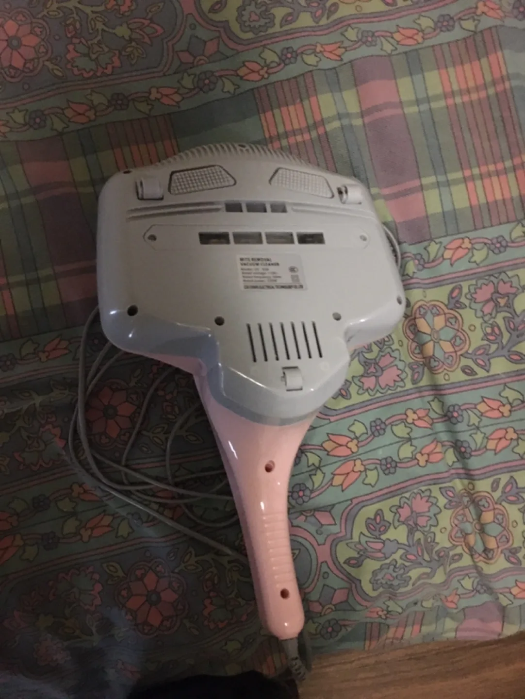 Mite removoval vacuum cleaner image indicator(3)