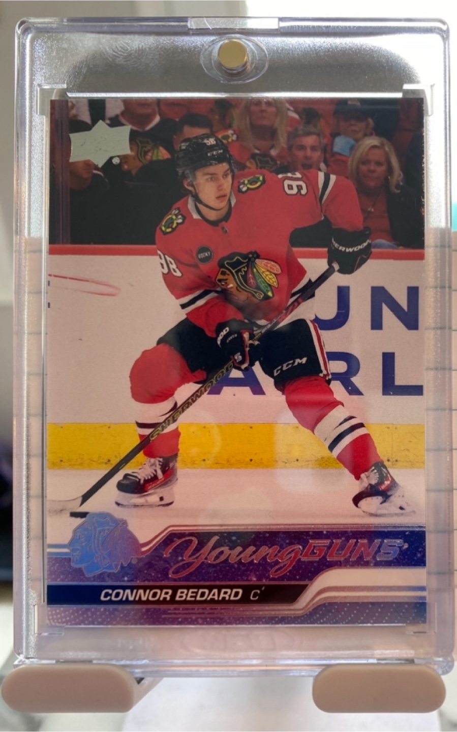Connor Bedard Young Guns Hockey Card