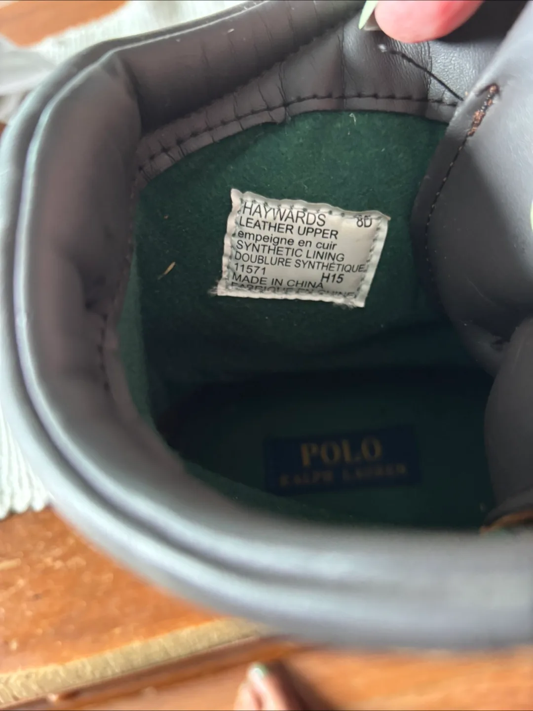 Polo Ralph Lauren Leather Duck Boots image indicator(8)