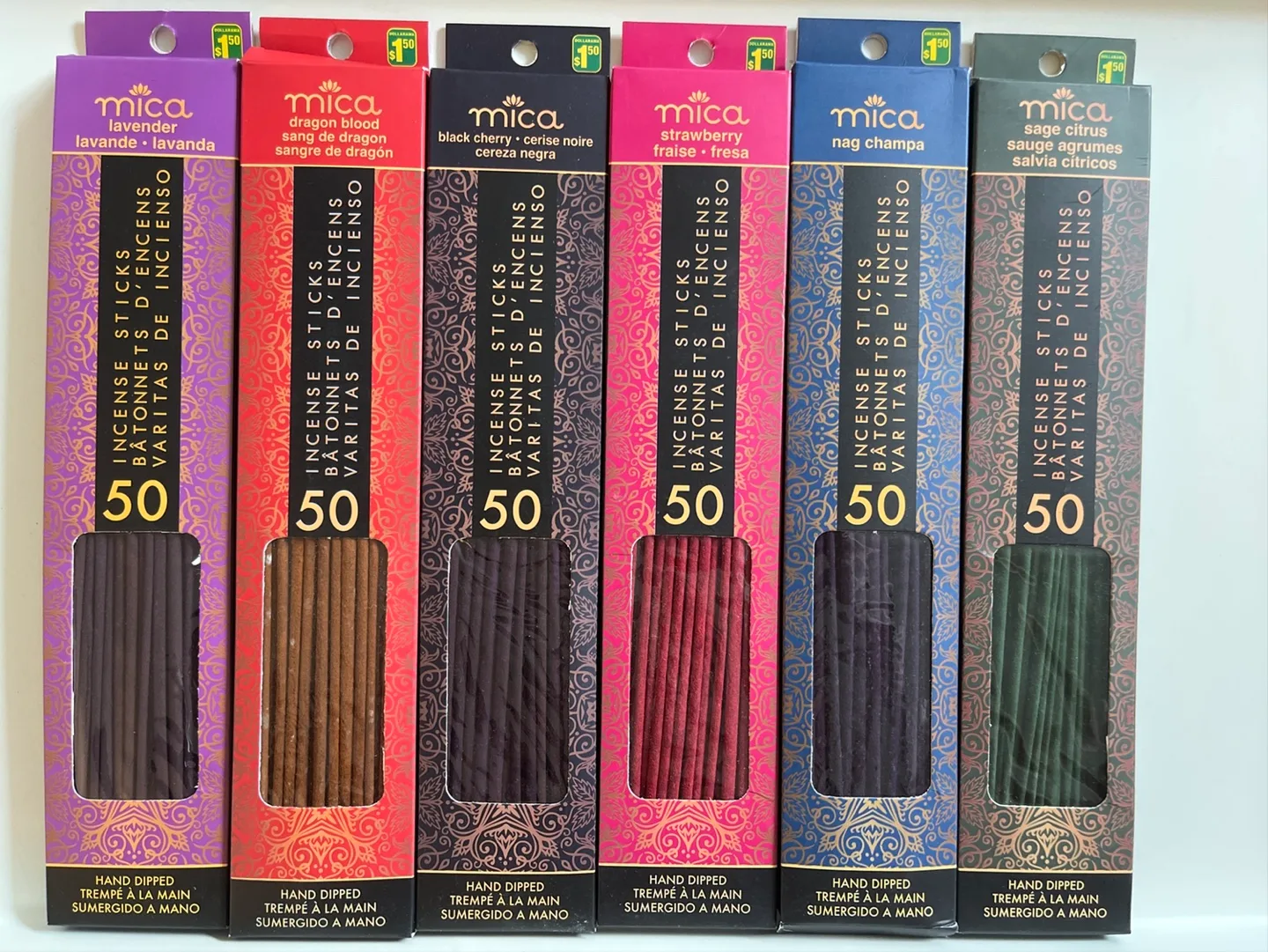 Mica Incense Sticks - 50 sticks thumbnail