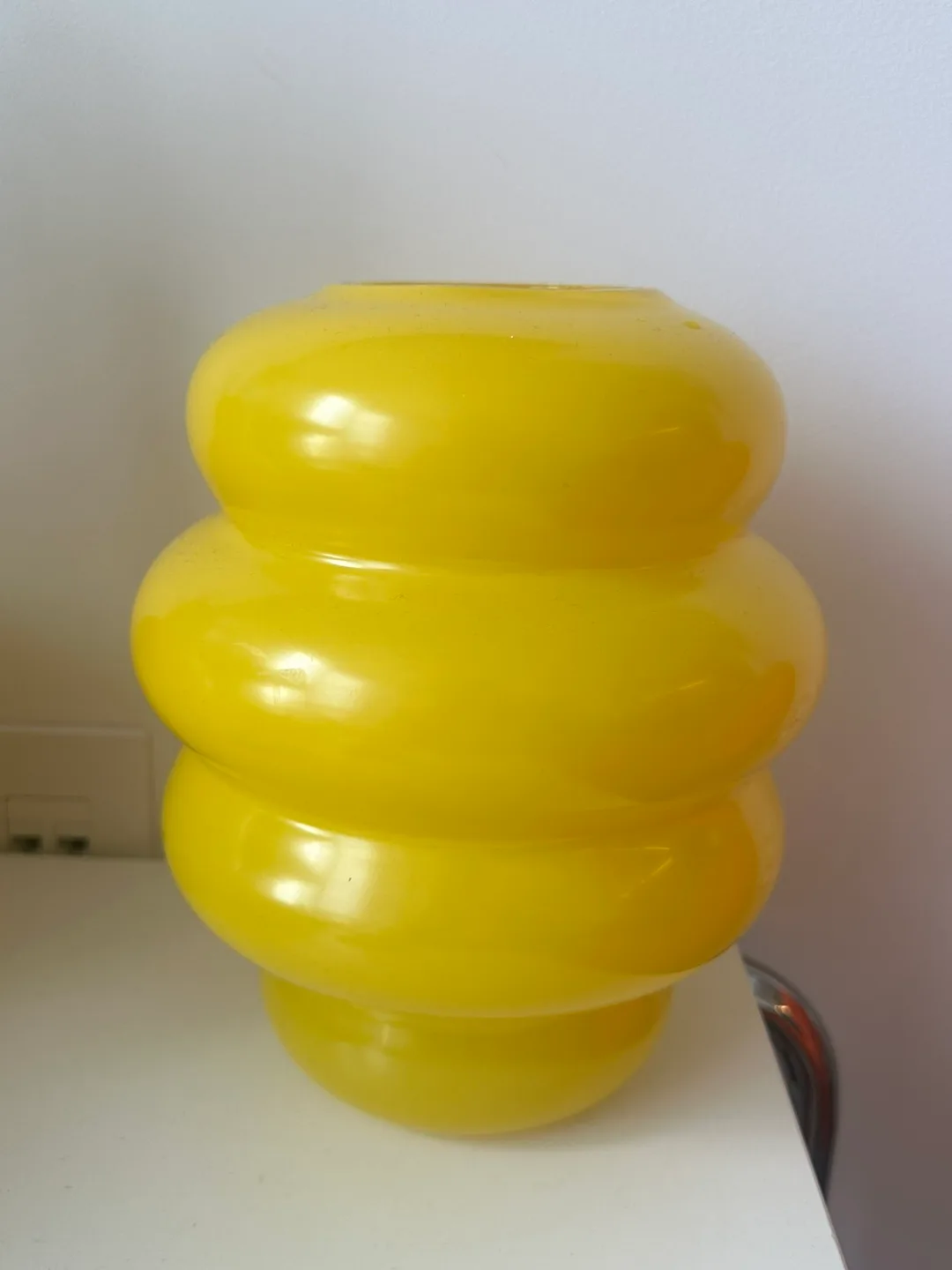 IKEA GOKÄRT Vase, Yellow thumbnail