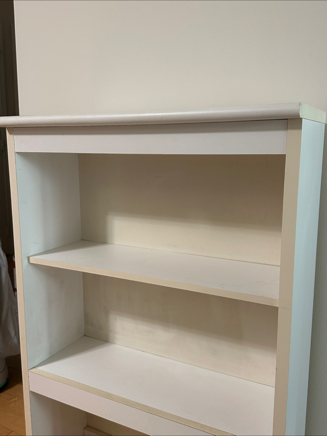 White Wooden Bookshelf - photo 2