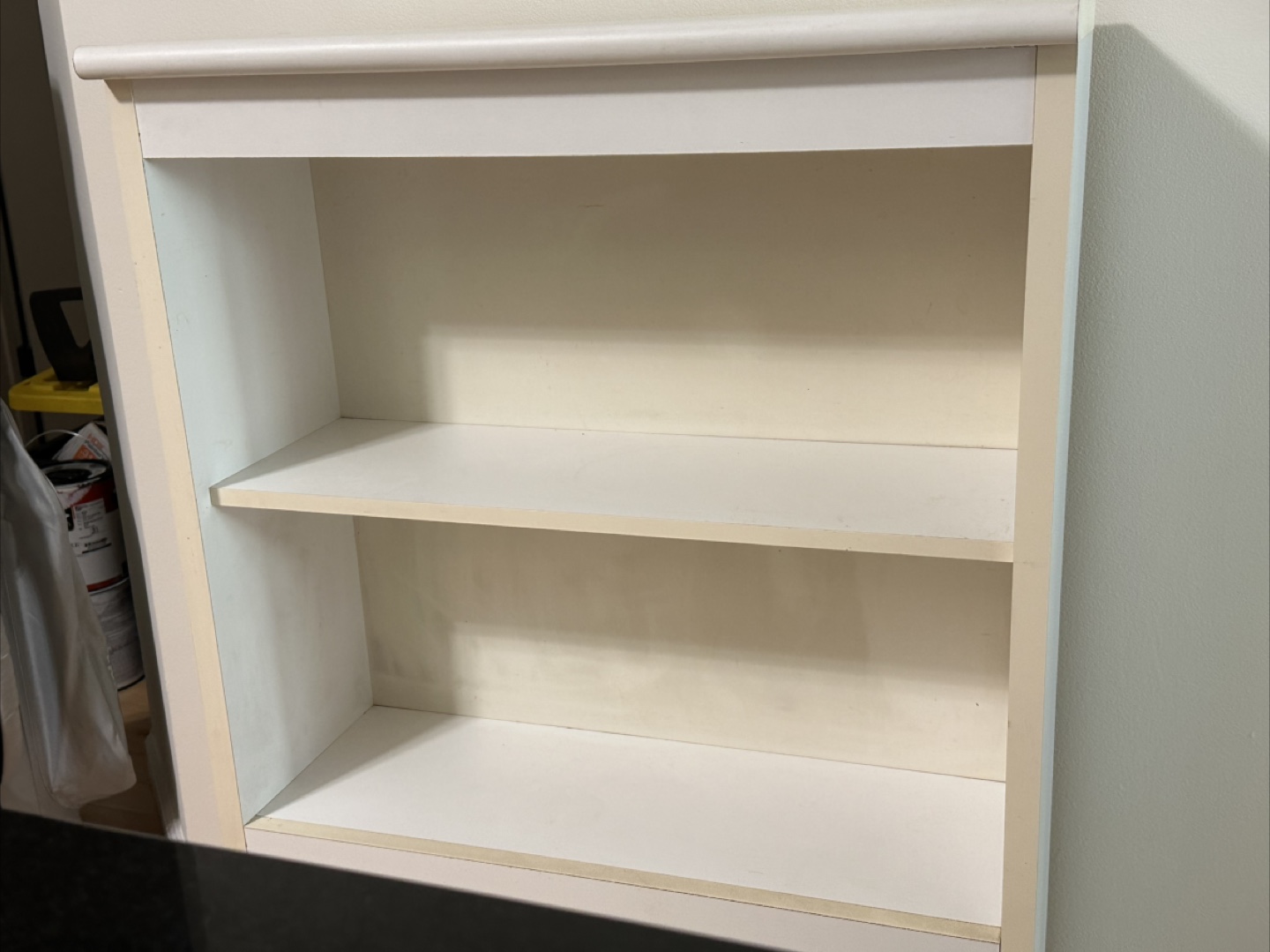 White Wooden Bookshelf - photo 3