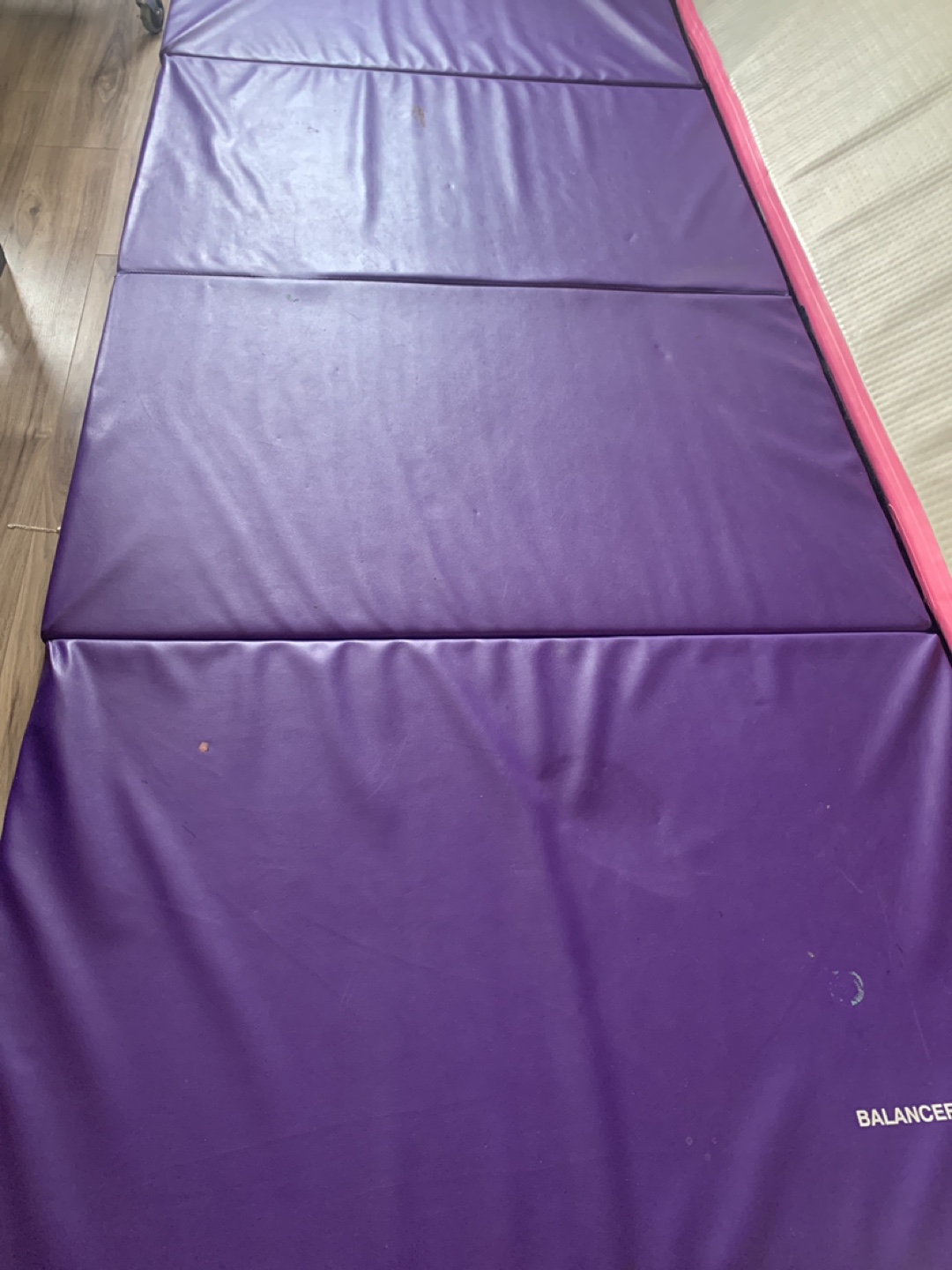 Purple Folding Gymnastics Mat by BalanceFrom - photo 3