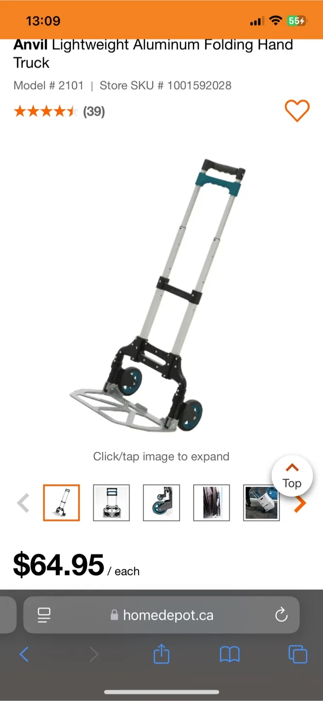 Brand New Moving Dolly thumbnail