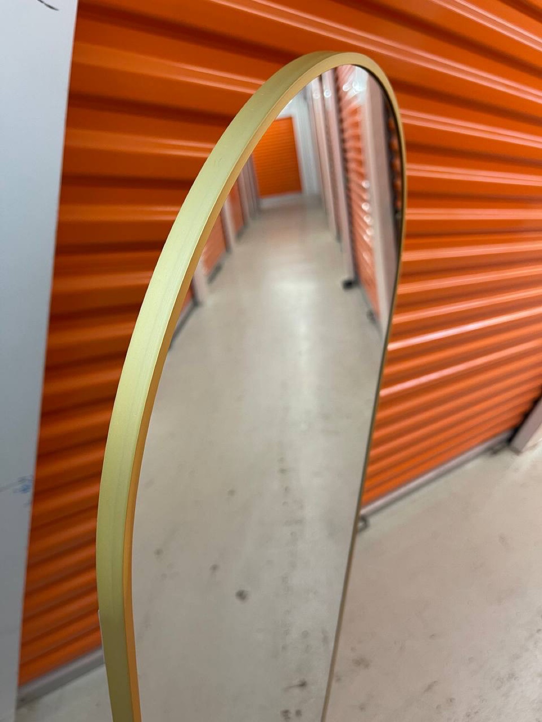 Golden Arched Full body Length Mirror 58"x18" #1858 - photo 5