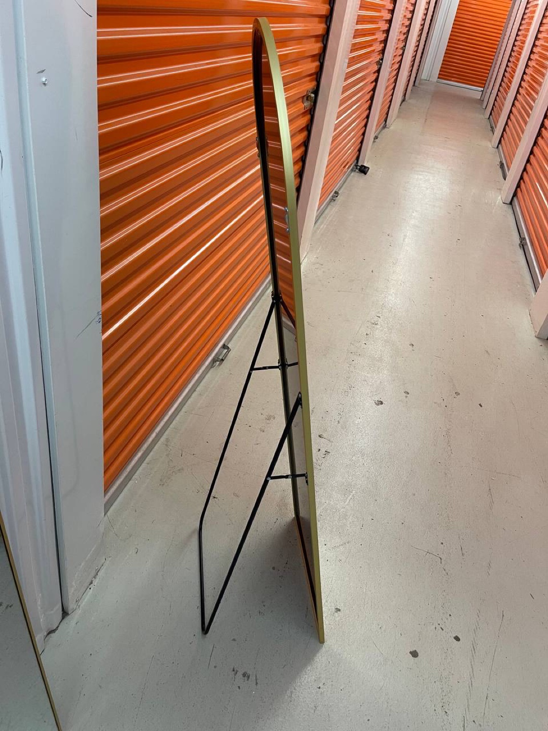 Golden Arched Full body Length Mirror 58"x18" #1858 - photo 3