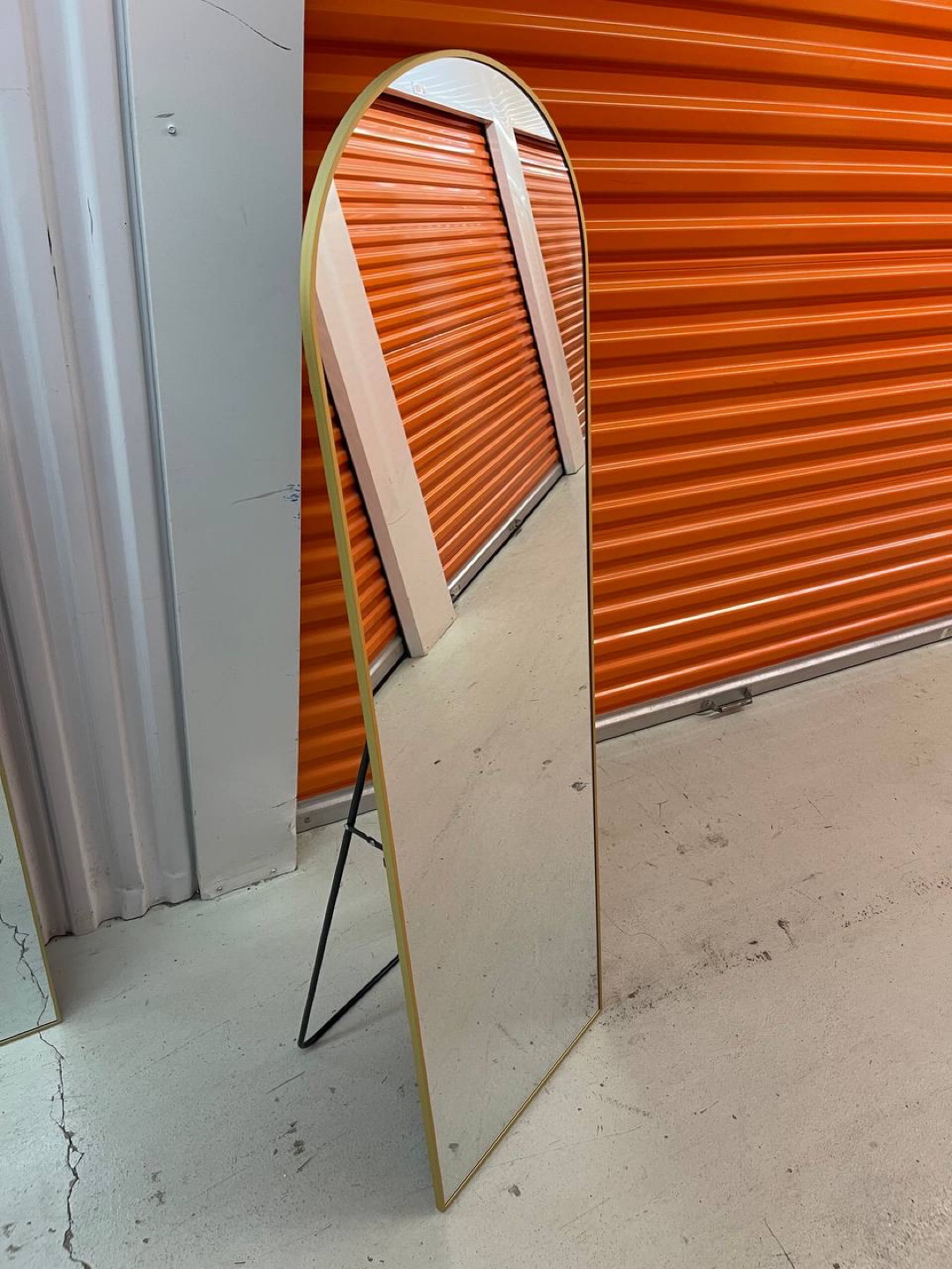 Golden Arched Full body Length Mirror 58"x18" #1858 - photo 2