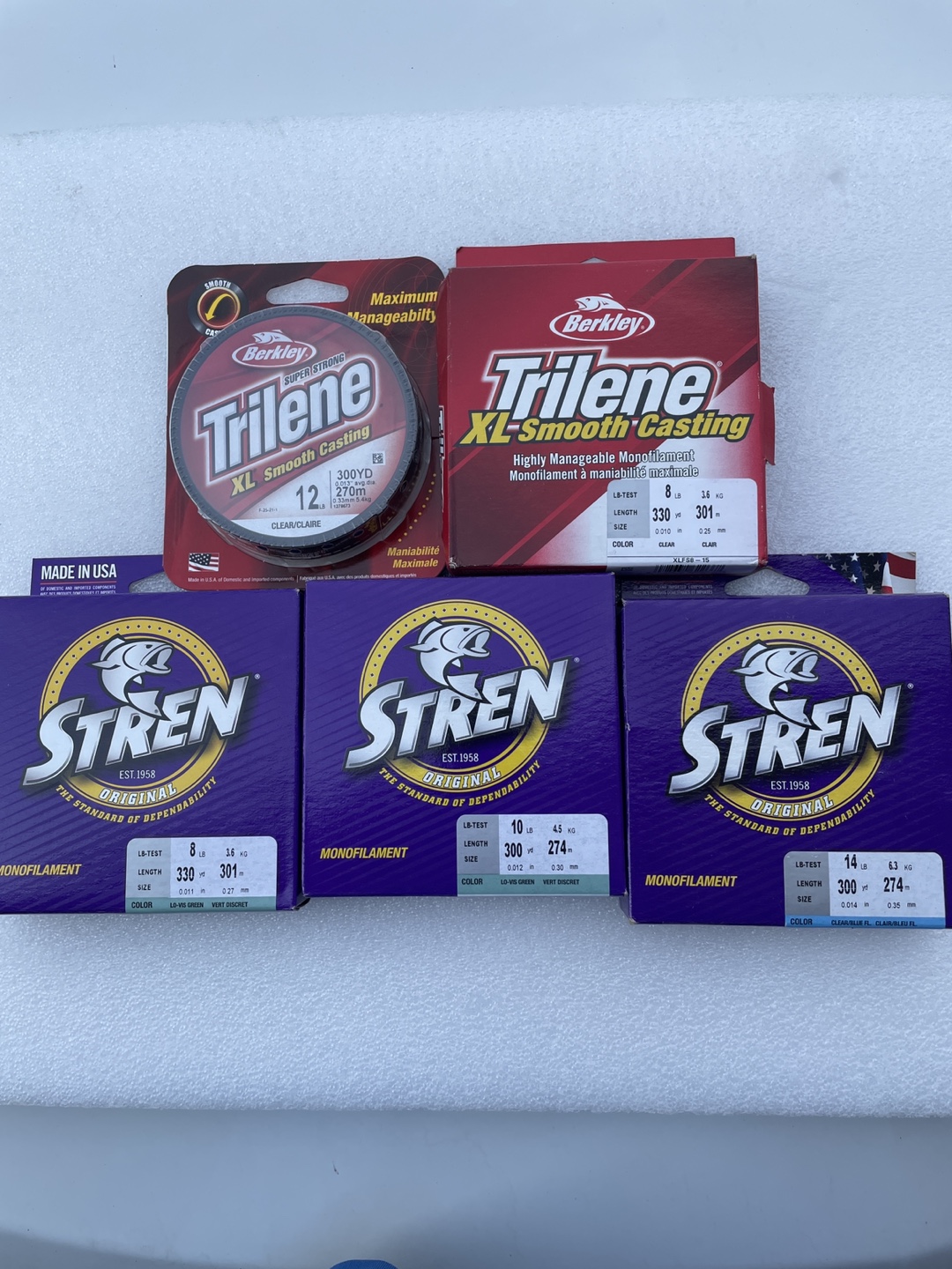 Berkley Trilene & Stren Fishing Line