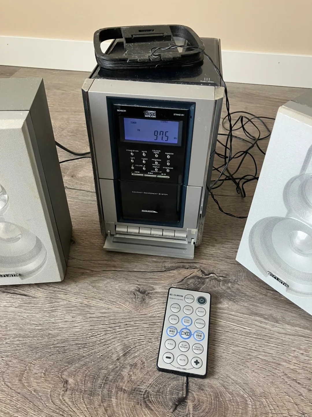 Compact Component System with Speakers image indicator(3)