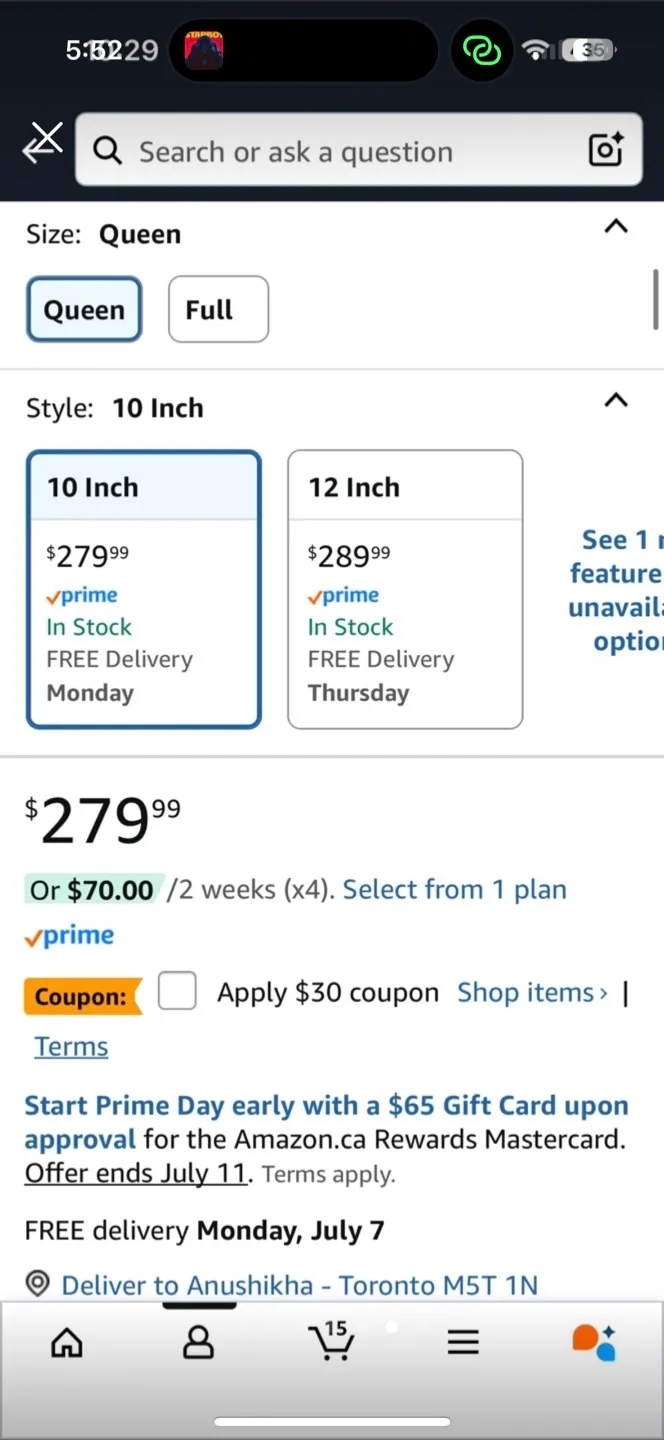 10 Inch Queen Mattress image indicator(2)