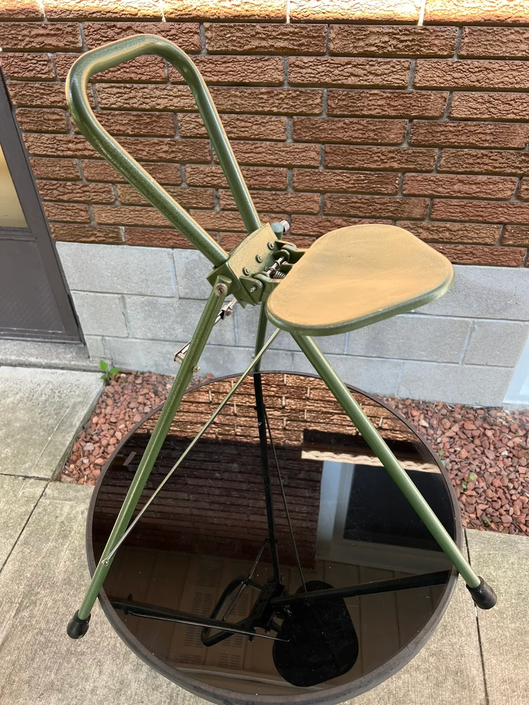 Vintage Kingston Ontario Shooting Stick Seat thumbnail