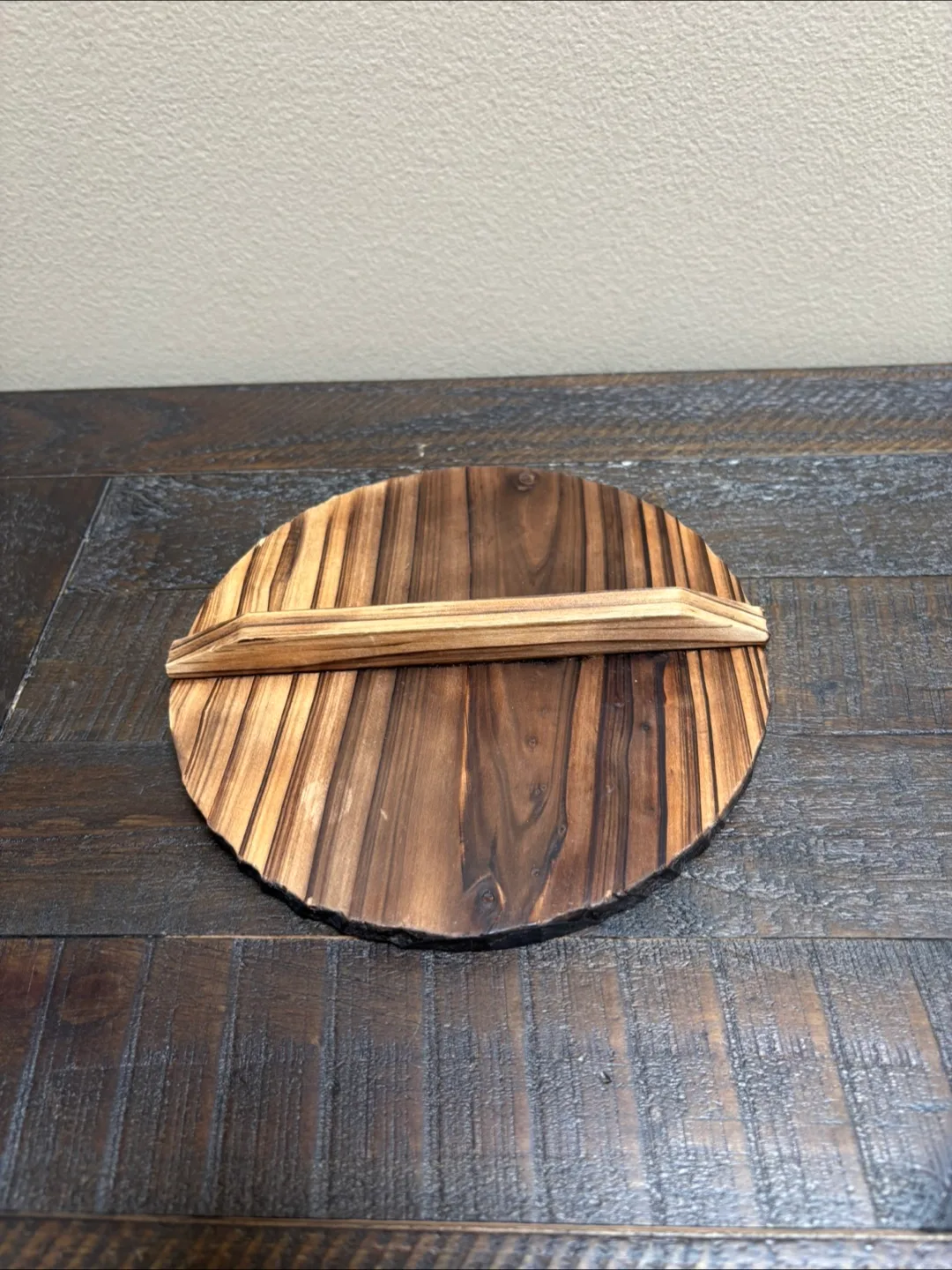 🇨🇦Wooden Round lid thumbnail