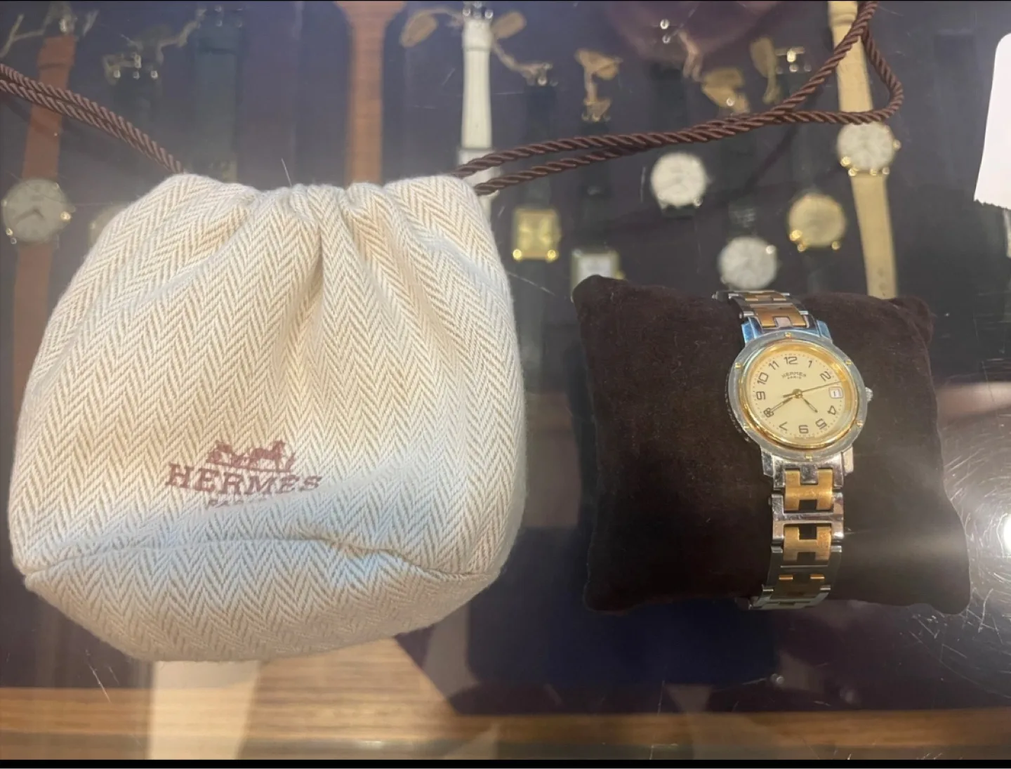 Hermes watch Clipper thumbnail