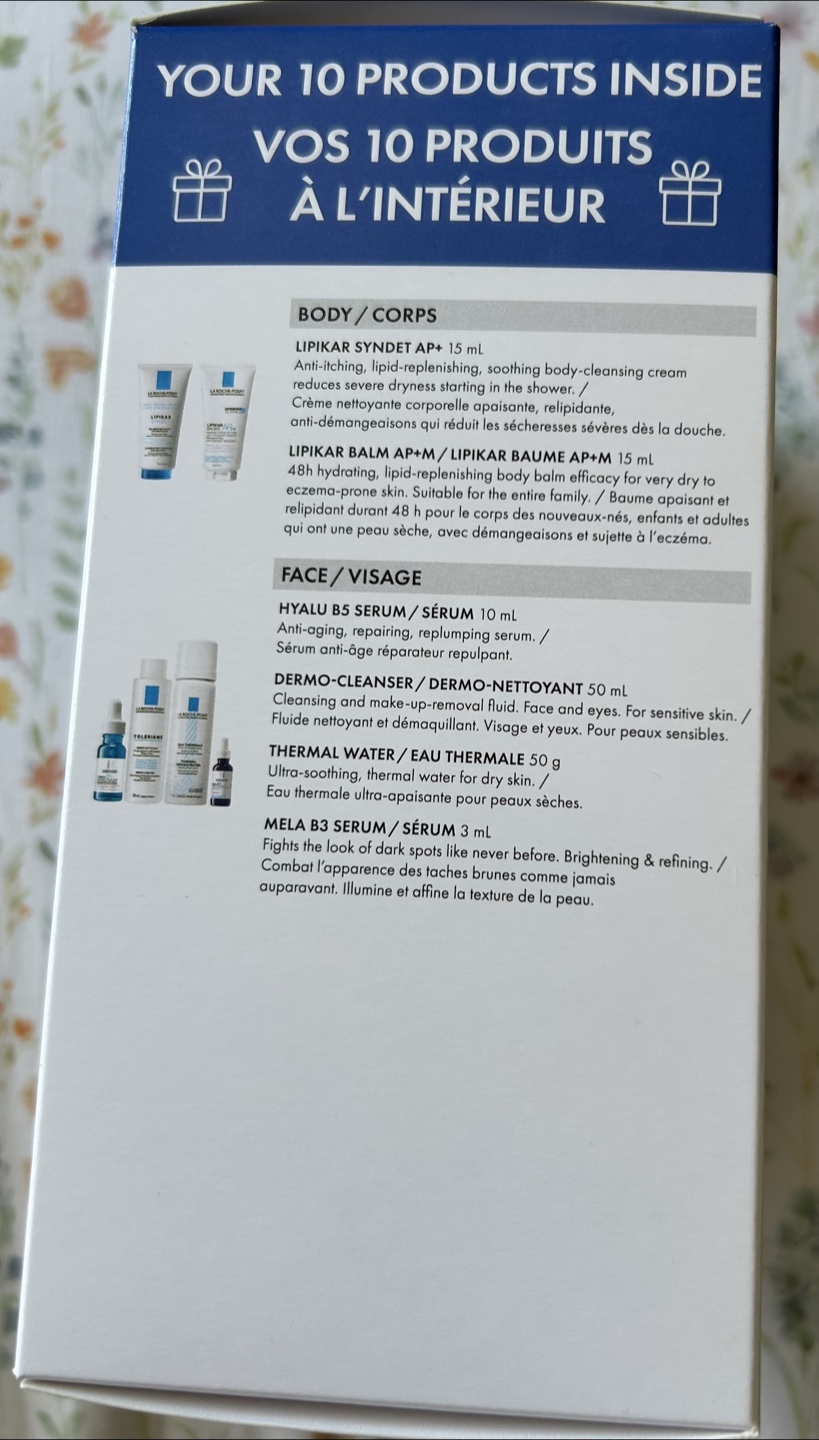 La Roche-Posay & Vichy Skincare Discovery Gift Set - photo 3