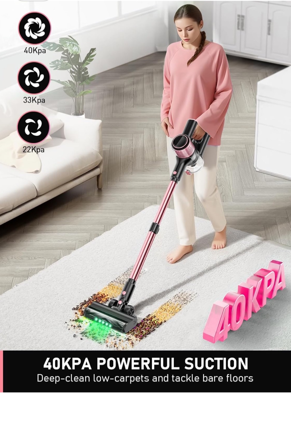Brand new 8-in-1 Cordless Vacuum Cleaner with powerful suction. - photo 2