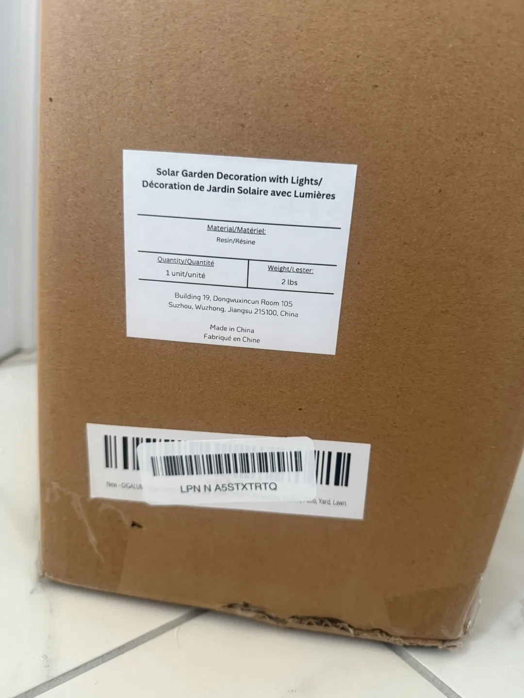 New in box - Solar Garden Frog Garden Decor image indicator(5)