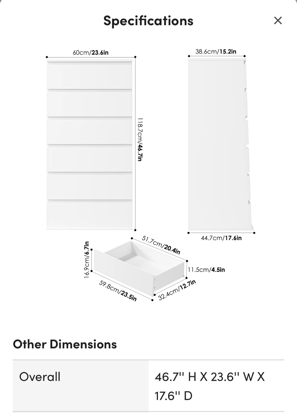 6-Drawer Dresser - photo 3