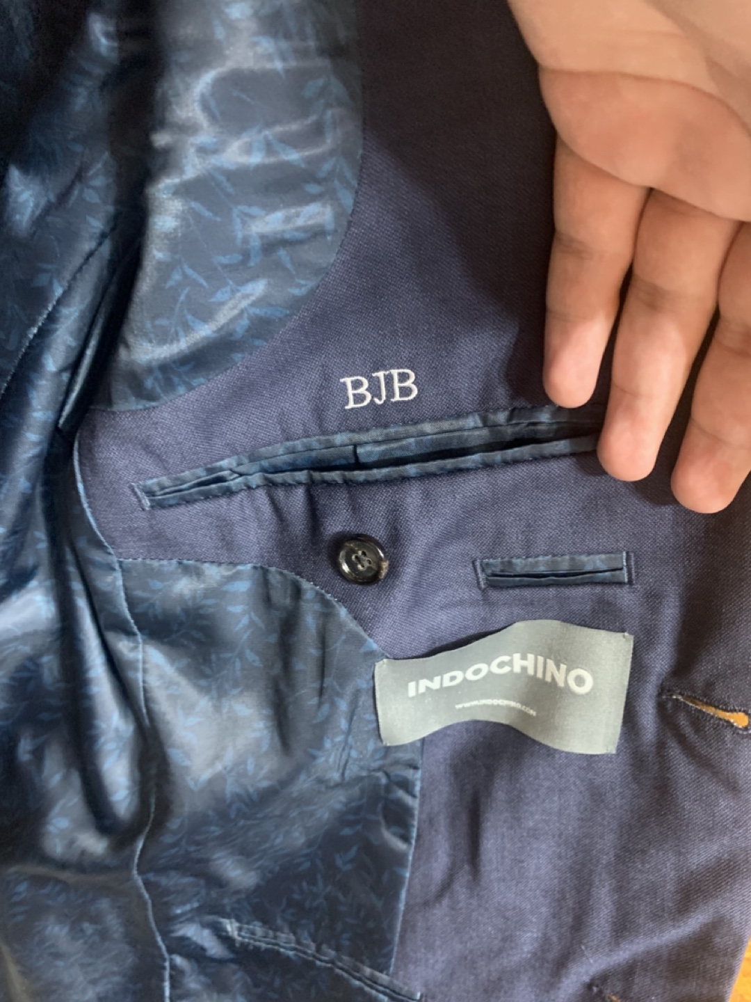 Indochino Navy Blue Blazer - photo 2